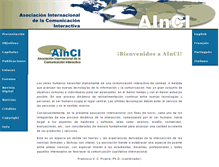Tablet Screenshot of ainci.com